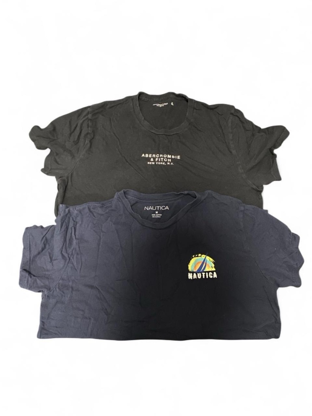 Nautica and Abercrombie & Fitch T shirt